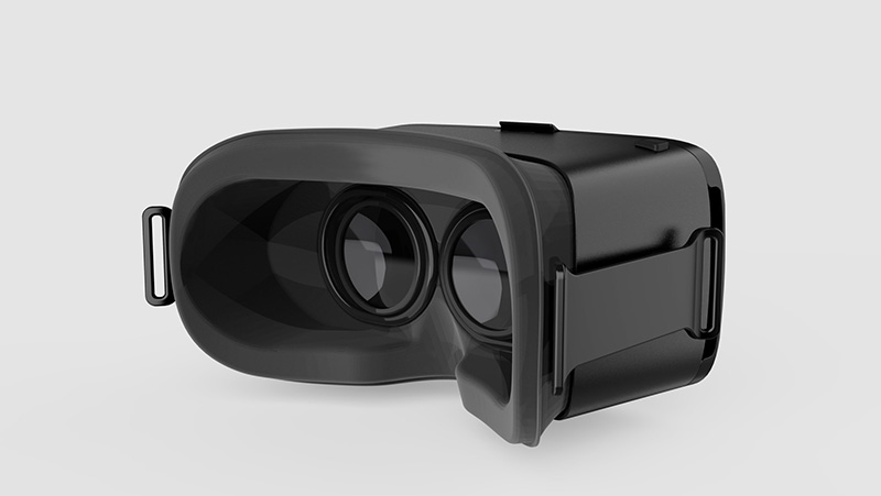 家電數碼之VR眼鏡外觀結構設計案例圖片詳解